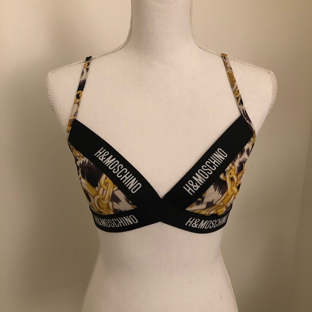 New H&MOSCHINO Bralette